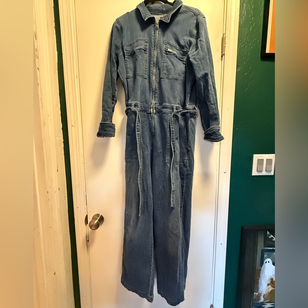 Volcom Blue Denim Jumpsuit